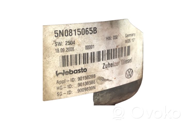 Volkswagen Tiguan Auxiliary pre-heater (Webasto) 9013858E