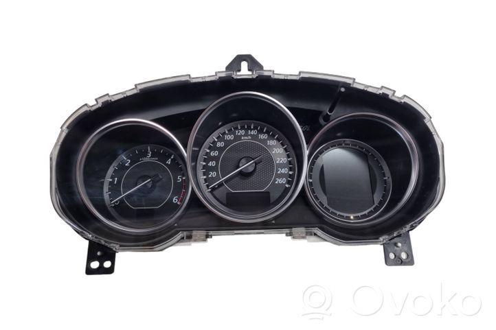 Mazda 6 Compteur de vitesse tableau de bord KD4555430