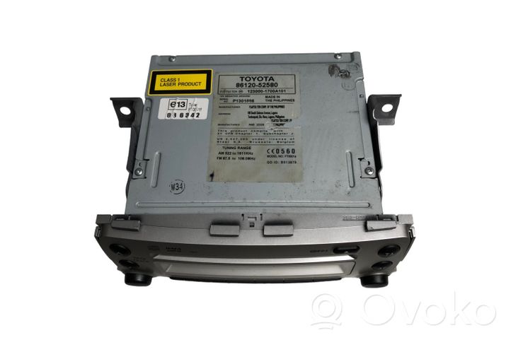 Toyota Urban Cruiser (XP110) Unité principale radio / CD / DVD / GPS 8612052580