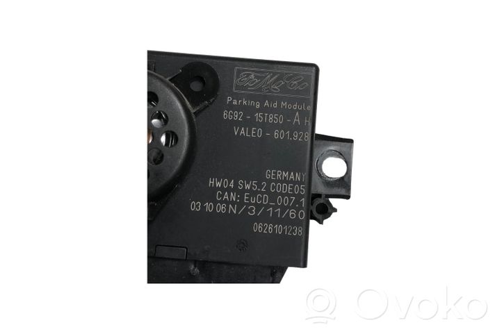 Ford Galaxy Pysäköintitutkan (PCD) ohjainlaite/moduuli 6G9215T850AH
