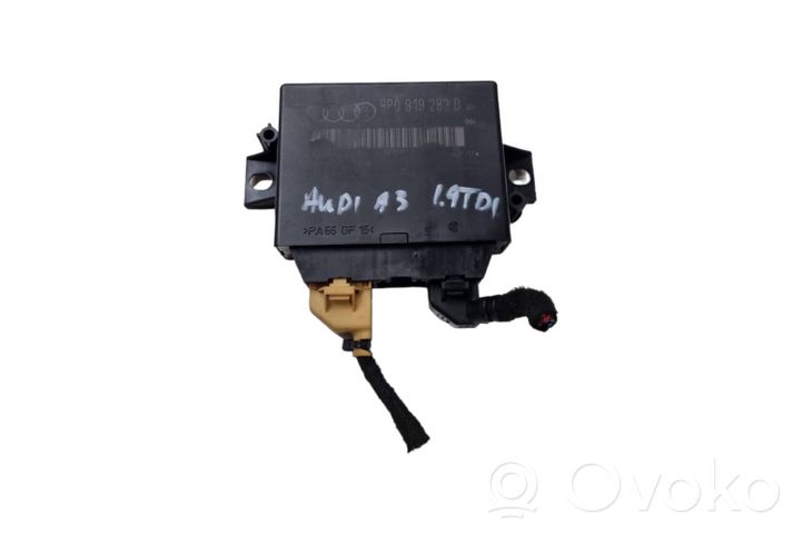 Audi A3 S3 8P Unité de commande, module PDC aide au stationnement 8P0919283D