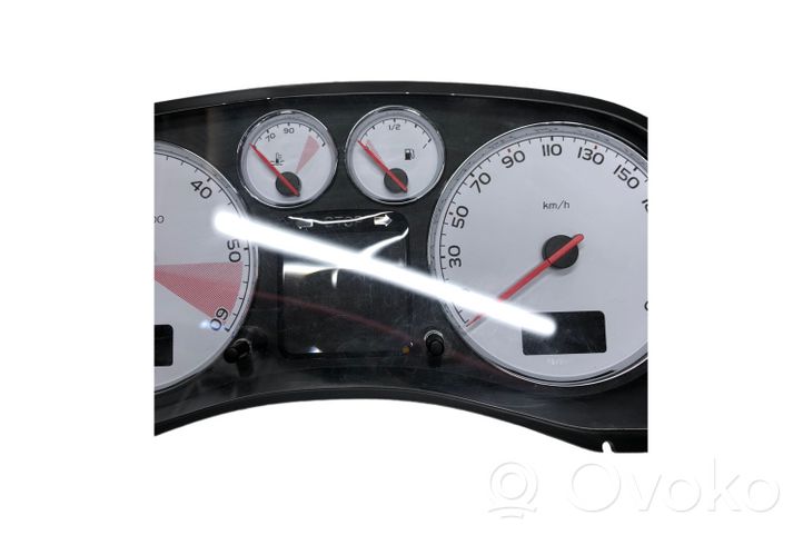 Peugeot 307 Compteur de vitesse tableau de bord P9661323180