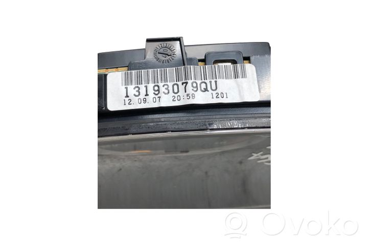 Opel Vectra C Compteur de vitesse tableau de bord 13193079QU