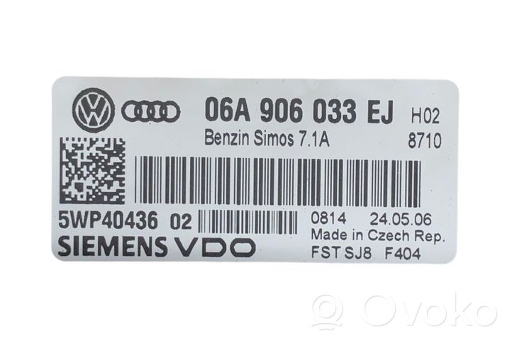 Audi A3 S3 8P Variklio valdymo blokas 06A906033EJ