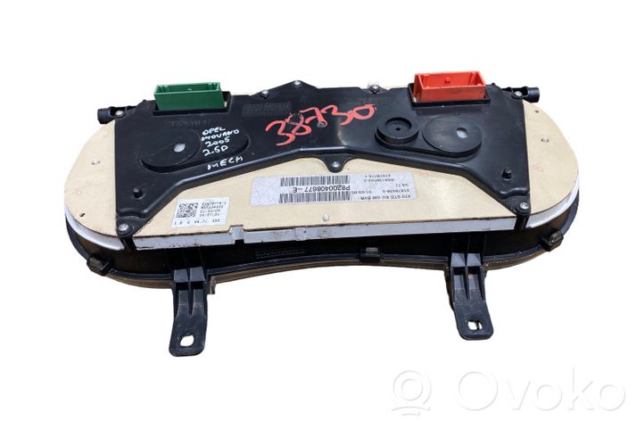 Opel Movano A Speedometer (instrument cluster) P8200408677E
