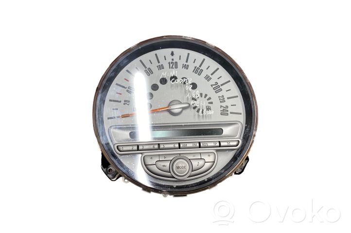 Mini One - Cooper Clubman R55 Compteur de vitesse tableau de bord 9136193