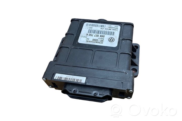 Volkswagen Transporter - Caravelle T5 Module de contrôle de boîte de vitesses ECU 09K927750K