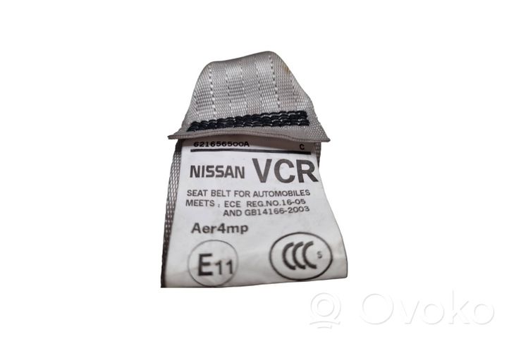 Nissan Leaf I (ZE0) Front seatbelt 621656500A