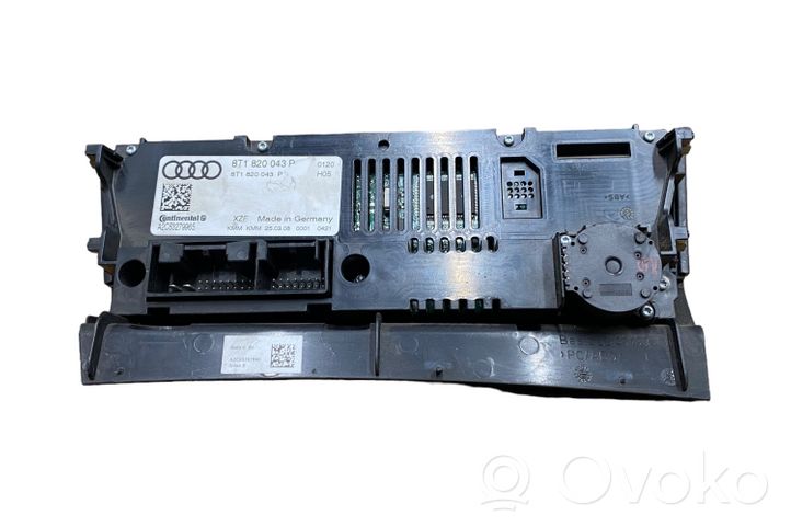 Audi A4 S4 B8 8K Ilmastoinnin ohjainlaite 8T1820043P