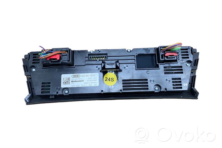 Audi A6 S6 C7 4G Panel klimatyzacji 4G0820043H