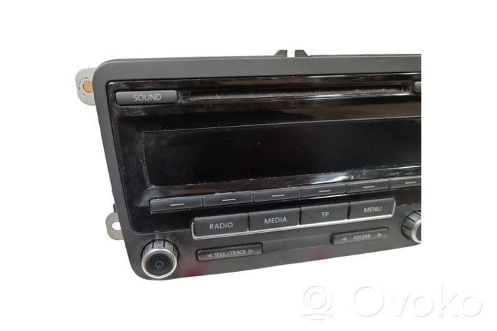 Volkswagen Golf VI Radio/CD/DVD/GPS-pääyksikkö 5M0035186J