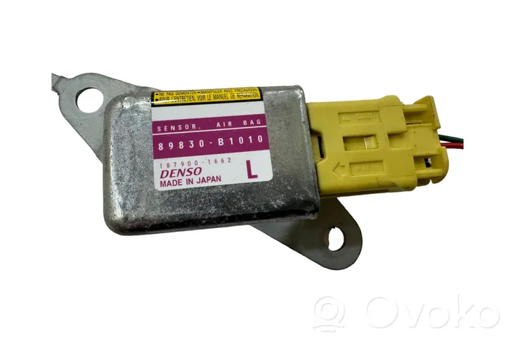 Daihatsu Sirion Sensor impacto/accidente para activar Airbag 89830B1010