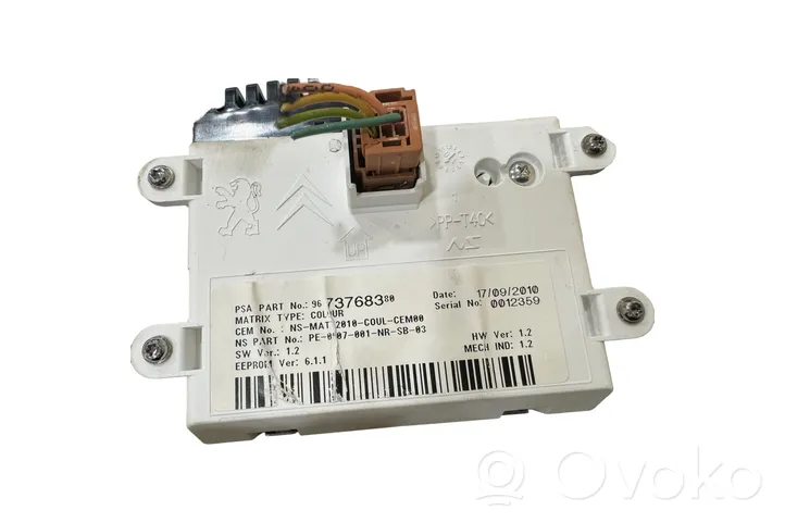 Citroen C4 II Compteur de vitesse tableau de bord 9673768380