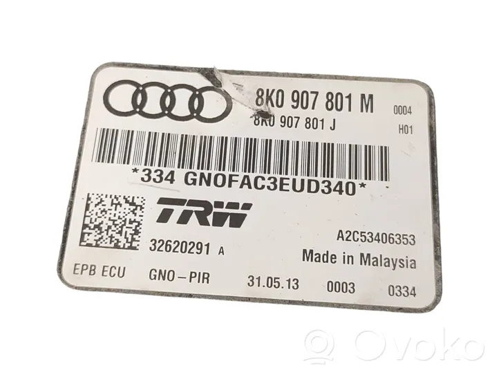 Audi Q5 SQ5 Module de commande de frein à main 8K0907801M