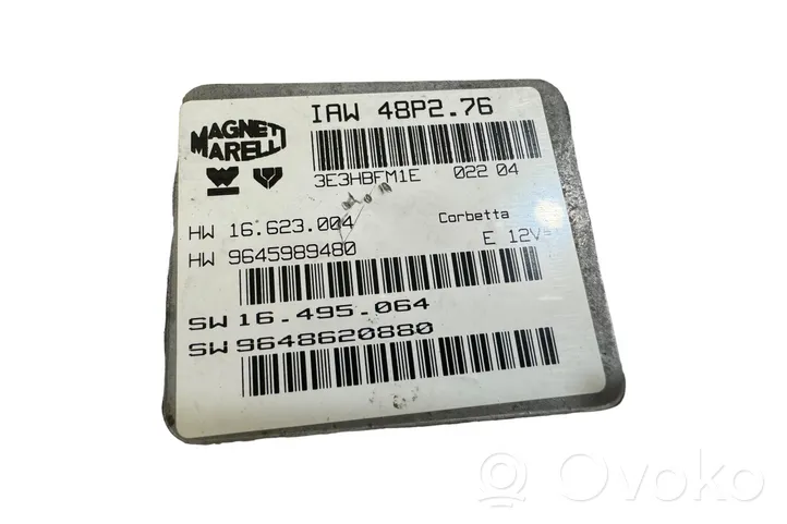 Citroen C3 Sterownik / Moduł ECU 9645989480