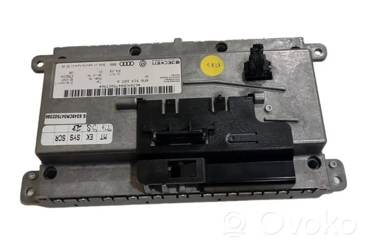 Audi A6 S6 C6 4F Monitori/näyttö/pieni näyttö 4F0919603A