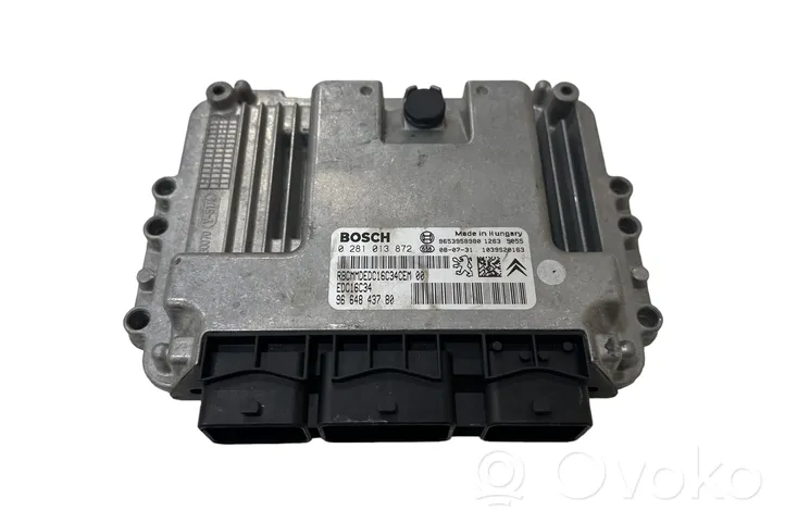 Peugeot Partner Calculateur moteur ECU 9664843780