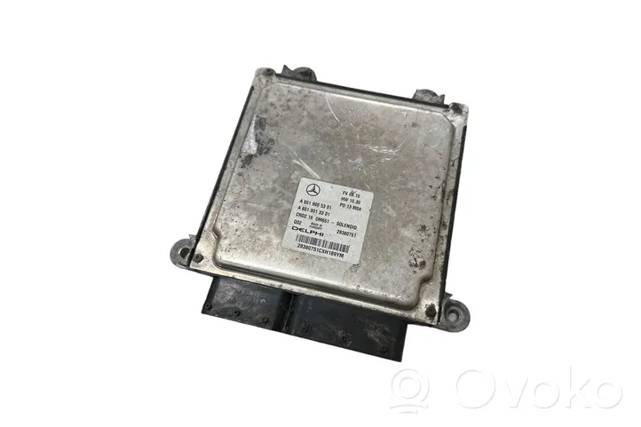 Mercedes-Benz C W204 Sterownik / Moduł ECU A6519005301