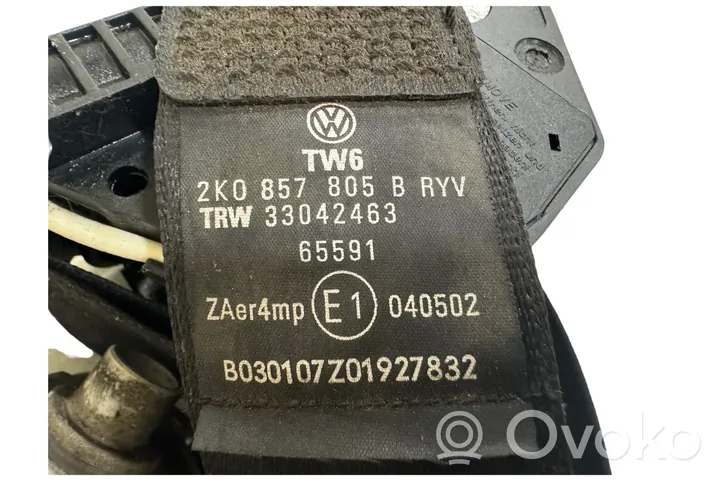 Volkswagen Caddy Etuistuimen turvavyö 2K0857805B