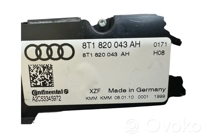 Audi A4 S4 B8 8K Ilmastoinnin ohjainlaite 8T1820043AH