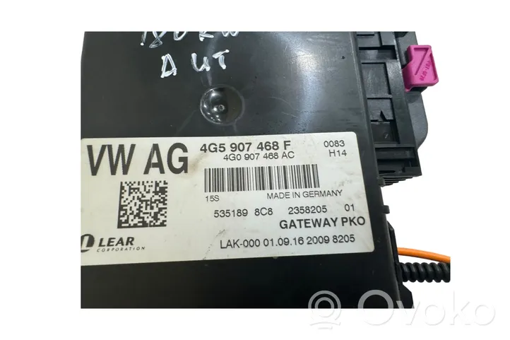 Audi A6 S6 C7 4G Gateway valdymo modulis 4G5907468F