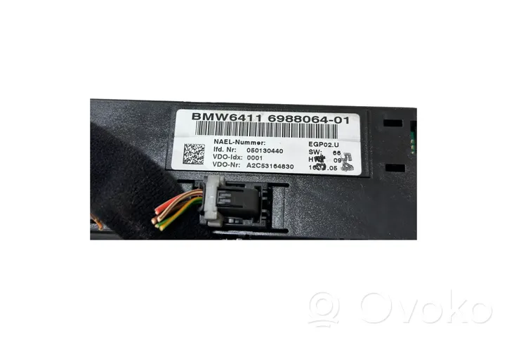 BMW 1 E81 E87 Panel klimatyzacji 6988064