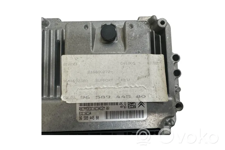 Citroen C3 Sterownik / Moduł ECU 9658944580