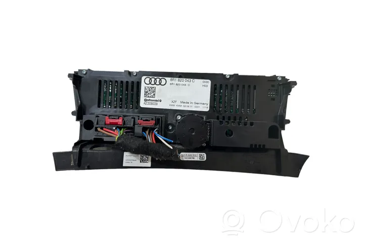 Audi Q5 SQ5 Ilmastoinnin ohjainlaite 8R1820043C