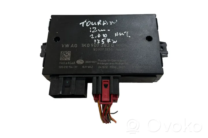 Volkswagen Touran II Tow bar trailer control unit/module 1K0907383G