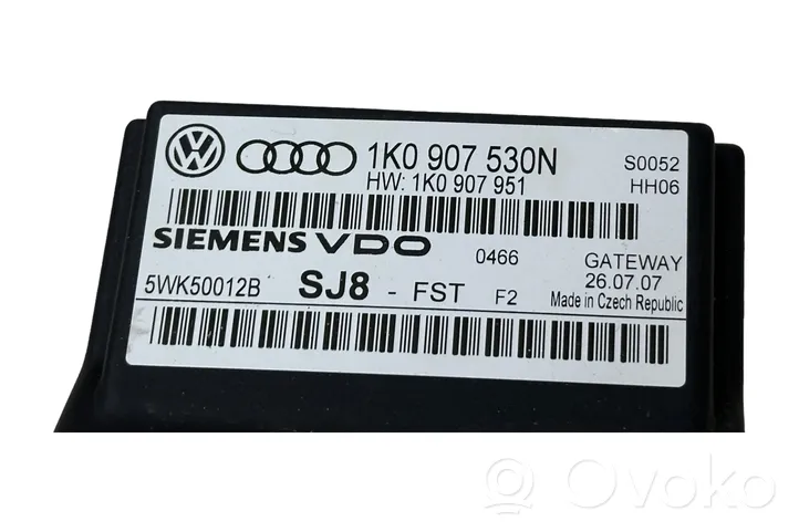 Volkswagen Golf V Moduł sterowania Gateway 1K0907530N