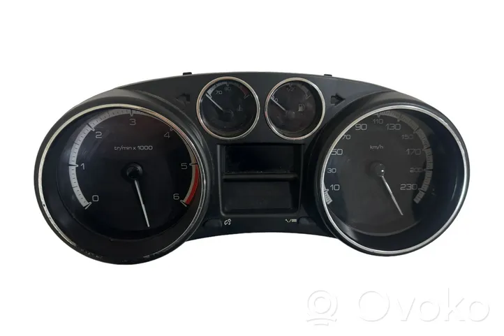 Peugeot 308 Compteur de vitesse tableau de bord 9665107480