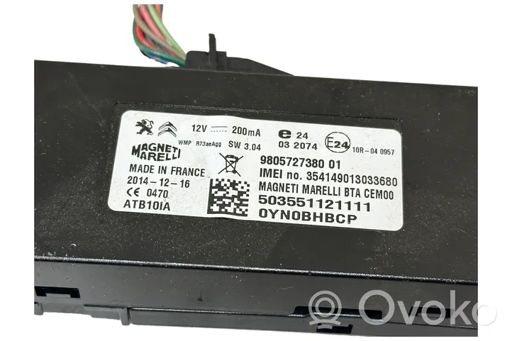 Peugeot iOn Bluetooth Modul Steuergerät 9805727380