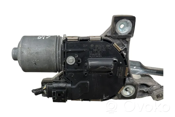 Volvo S40 Tiranti e motorino del tergicristallo anteriore 30663918