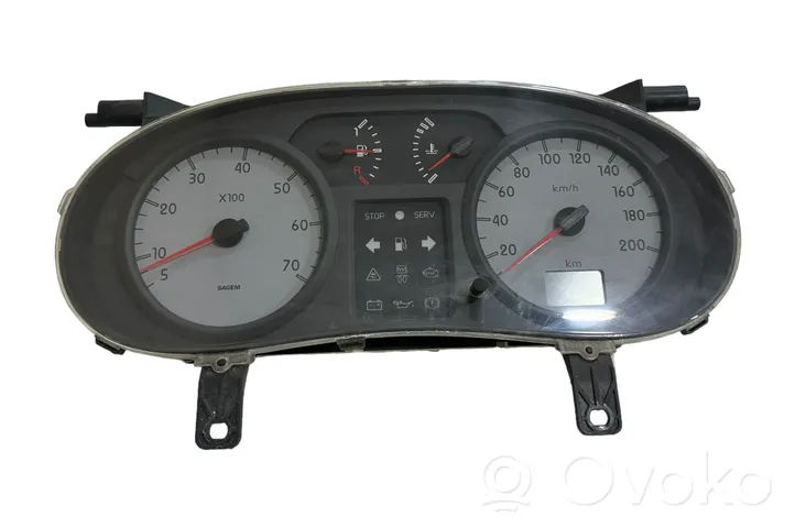 Renault Kangoo I Compteur de vitesse tableau de bord P8200176652