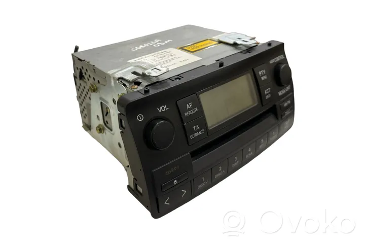Toyota Corolla E120 E130 Unidad delantera de radio/CD/DVD/GPS 8612002260