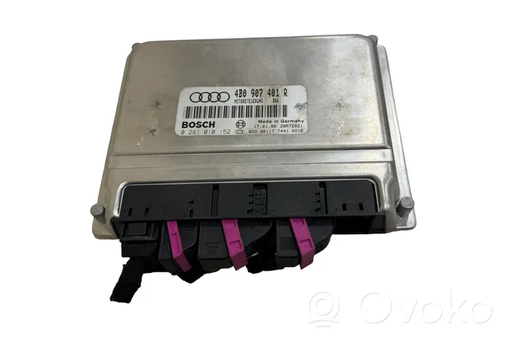 Audi A6 S6 C5 4B Calculateur moteur ECU 4B0907401R