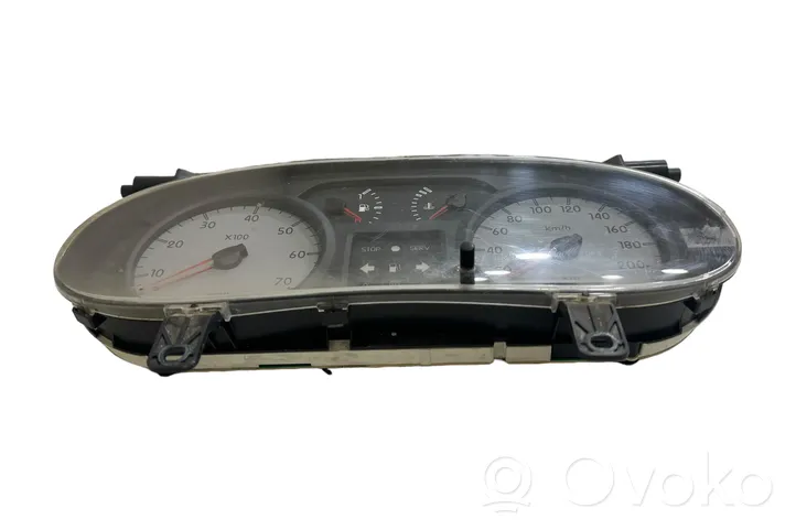 Renault Kangoo I Compteur de vitesse tableau de bord P8200176652