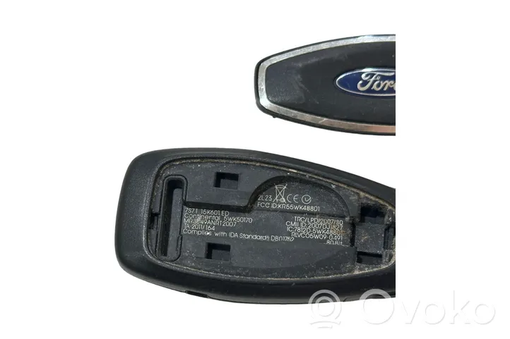 Ford Focus Chiave/comando di accensione 7S7T15K601ED