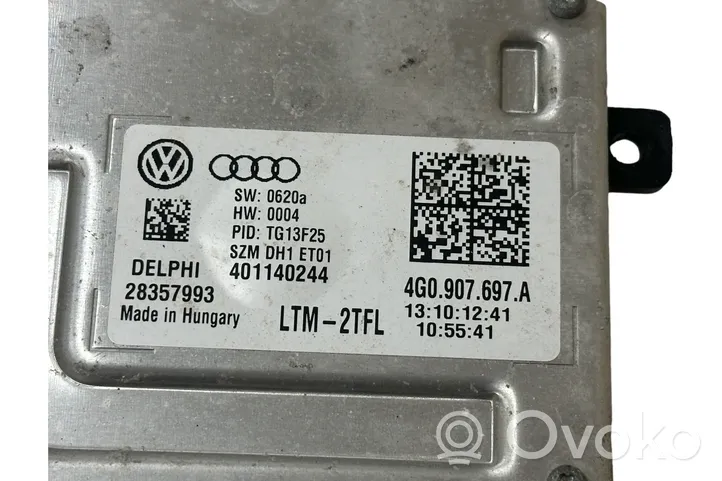 Volkswagen Touran II LED-liitäntälaitteen ohjausmoduuli 4G0907697A