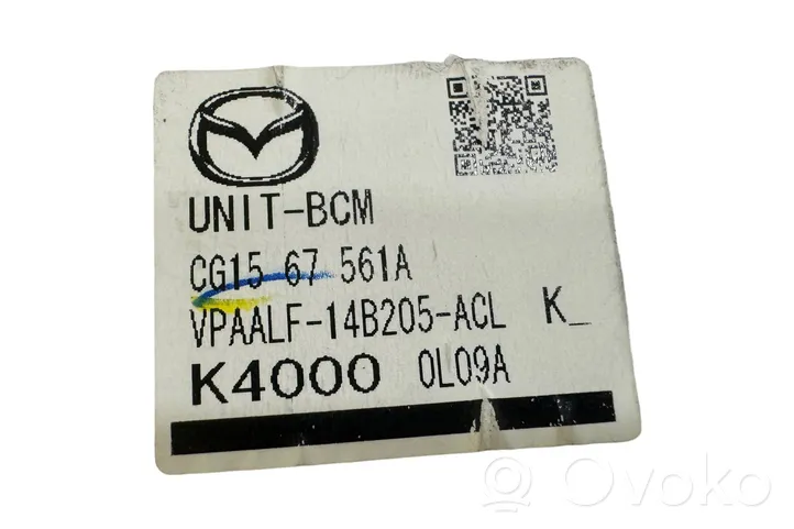 Mazda 5 Modulo fusibile CG1567561A
