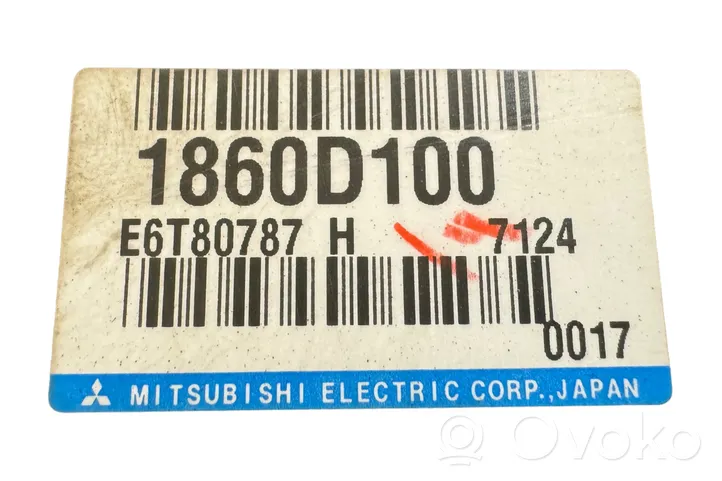 Mitsubishi Outlander Calculateur moteur ECU 1860D100