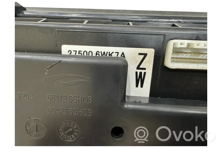 Nissan Leaf I (ZE0) Climate control unit 684P35SH0B