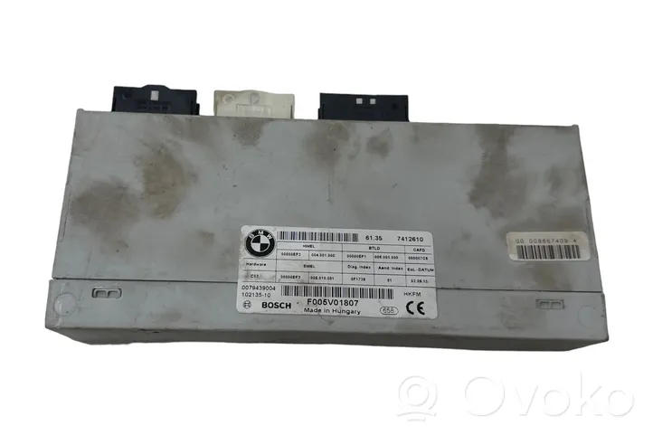 BMW 3 F30 F35 F31 Tailgate/trunk control unit/module 7412610