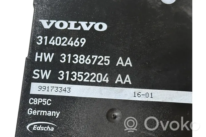 Volvo V70 Sterownik / Moduł elektrycznej klapy tylnej / bagażnika 31402469