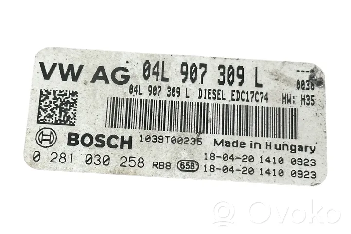 Audi A4 S4 B9 Sterownik / Moduł ECU 04L907309L