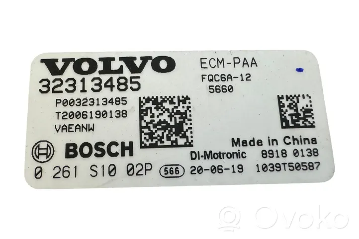 Volvo XC40 Variklio valdymo blokas 32313485
