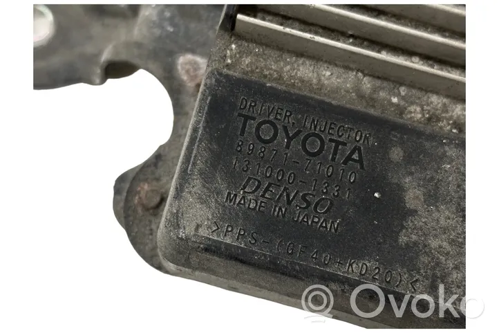 Toyota Avensis T250 Degvielas inžektoru - sprauslu vadības bloks 8987171010