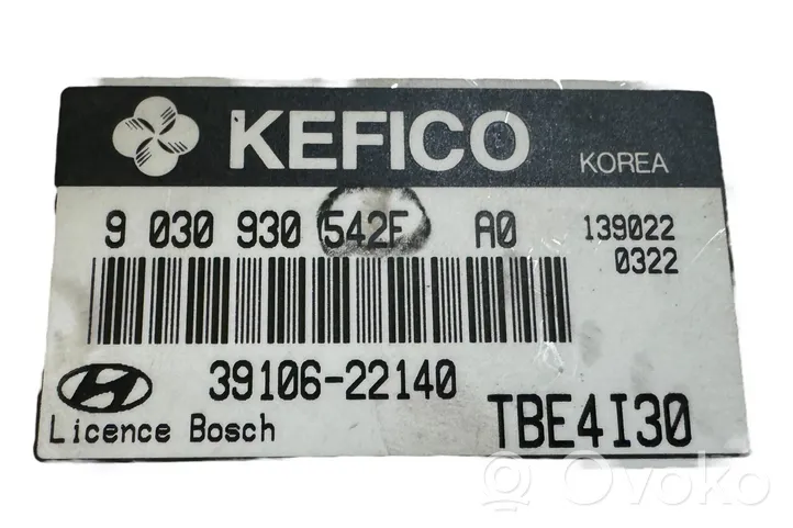 Hyundai Getz Calculateur moteur ECU 3910622140