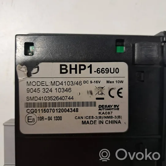 Mazda 3 II USB-ohjainlaite BHP1669U0