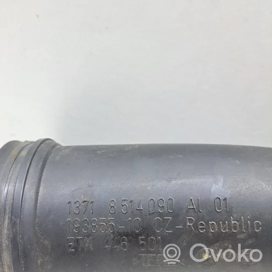 BMW 5 F10 F11 Tuyau d'admission d'air turbo 8514090